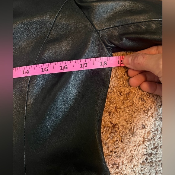 Vera Pelle Vintage Italian Leather Jacket Women’s Size Medium - Picture 6 of 11